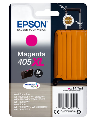 Epson 405XL ink cartridge 1 pc(s) Original High (XL) Yield Magenta Epson 405XL ink cartridge 1 pc(s) Original High (XL) Yield Magenta